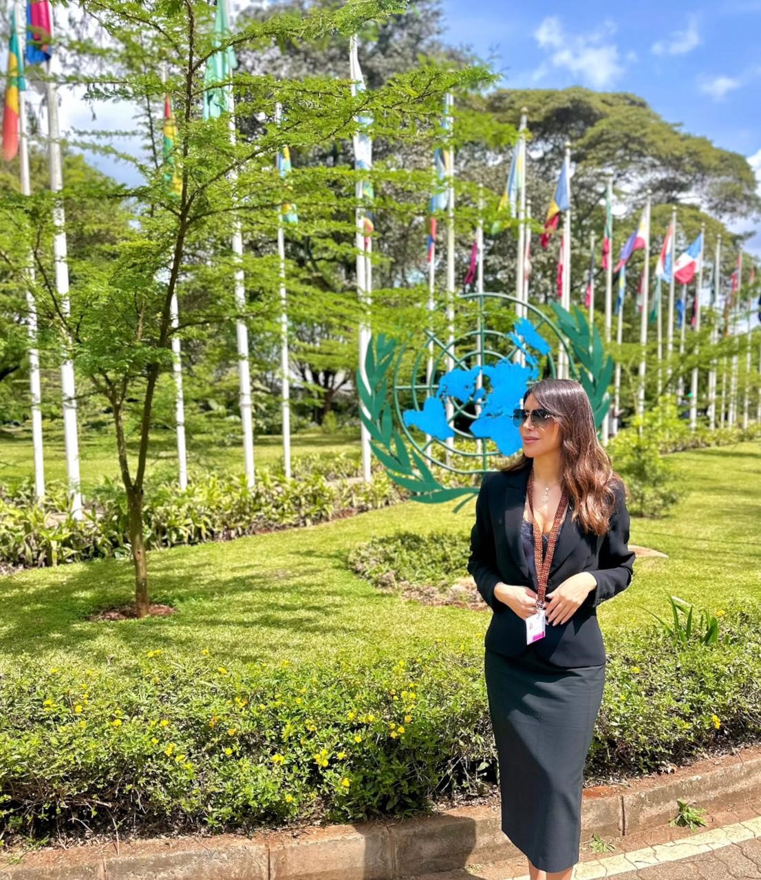 The Grace at the UNEA, Youth Environment Assembly, November 30, 2025. Nairobi, Kenya